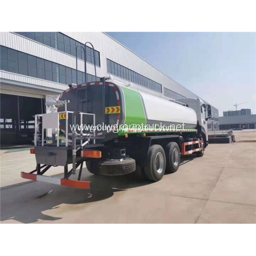 Dongfeng 20000liters 6x4 water tanker truck